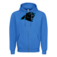 True Royal thesportcarolinapantherslogo Zipper Hoodie - FloraArt