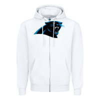 White thesportcarolinapantherslogo Zipper Hoodie - FloraArt