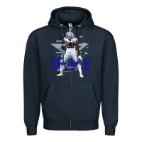 Navy ceedee lamb Zipper Hoodie - FloraArt