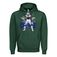 Sports Green ceedee lamb Zipper Hoodie - FloraArt