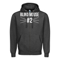 Charcoal Heather funny group costume three blind mice 2 t shirt Zipper Hoodie - FloraArt