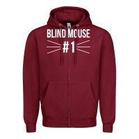 Burgundy funny group costume three blind mice 1 t shirt Zipper Hoodie - FloraArt