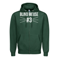 Sports Green funny group costume three blind mice 3 t shirt Zipper Hoodie - FloraArt