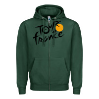 Sports Green tour de france cycling Zipper Hoodie - ArtMosaic
