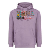 Lavender mama bear with mama and baby Heavyweight Hoodie - Artiststas