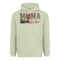 Matcha mama bear with mama and baby Heavyweight Hoodie - Artiststas