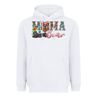 White mama bear with mama and baby Heavyweight Hoodie - Artiststas