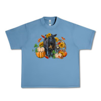 Pebble Blue Fall black angus Urban Heavy Tee - RanaPortraitStore