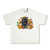Pistachio Fall black angus Urban Heavy Tee - RanaPortraitStore