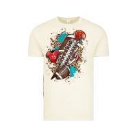 Vintage Arctic Football lightning bolt leopard Vintage Tee - HowdyJamesFarm