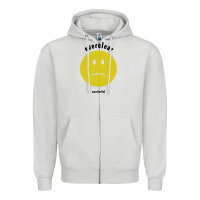 Dove Grey Everclear 6 Zipper Hoodie - ArtMosaic