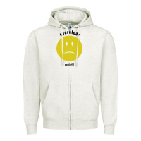 Oatmeal Heather Everclear 6 Zipper Hoodie - ArtMosaic