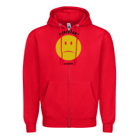 Red Everclear 6 Zipper Hoodie - ArtMosaic