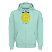 Seafoam Everclear 6 Zipper Hoodie - ArtMosaic