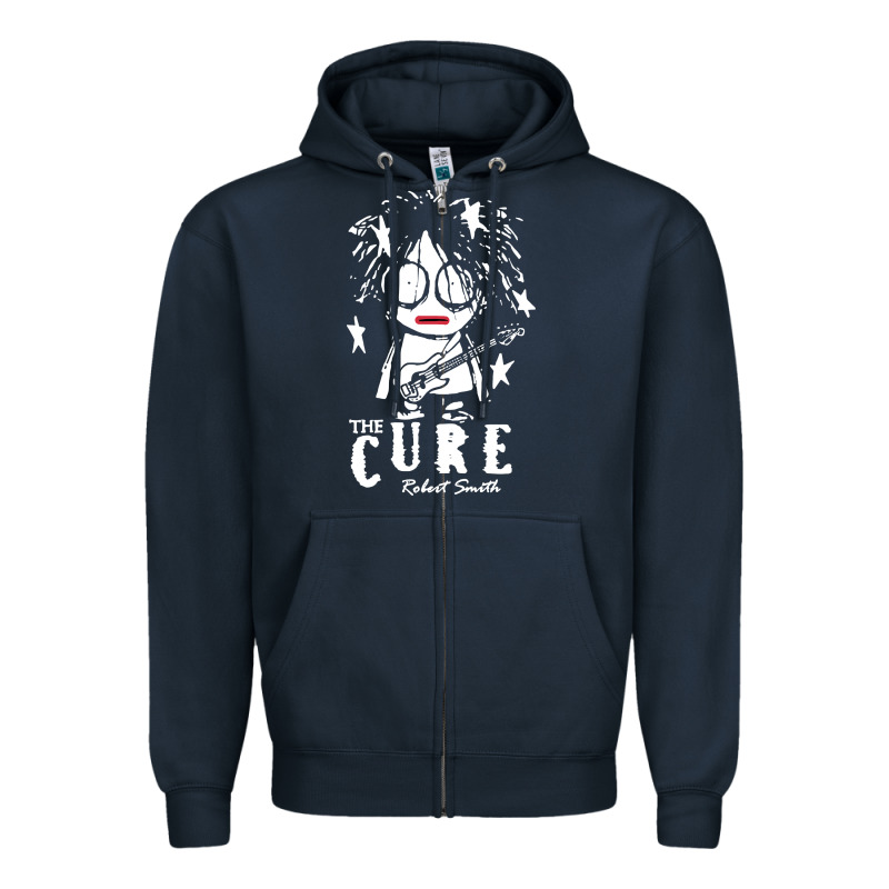 Limited Edition The-cure-robert-smith Zipper Hoodie by ArtMosaic | Teevron