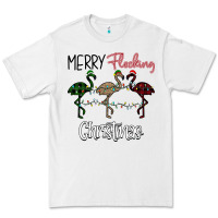 White Merry Flocking Christmas Premium Tee - Bettercallsaul