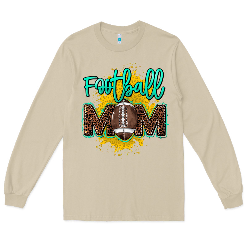Football Mom Mother's Day Long Sleeve Tee by HowdyJamesFarm | Teevron