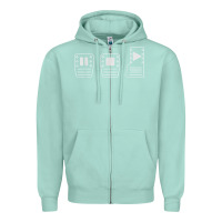 Seafoam save manual pedal diagram stick shift car lover t shirt Zipper Hoodie - ArtMosaic