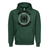 Sports Green Happiness is Not Automatic..Save the manuals.. 3 Pedals Cars Lovers gi Zipper Hoodie - ArtMosaic