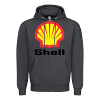 Smoke Copy of shell gasoline Zipper Hoodie - ArtMosaic