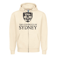 Sandshell The University of Sydney Zipper Hoodie - ArtMosaic
