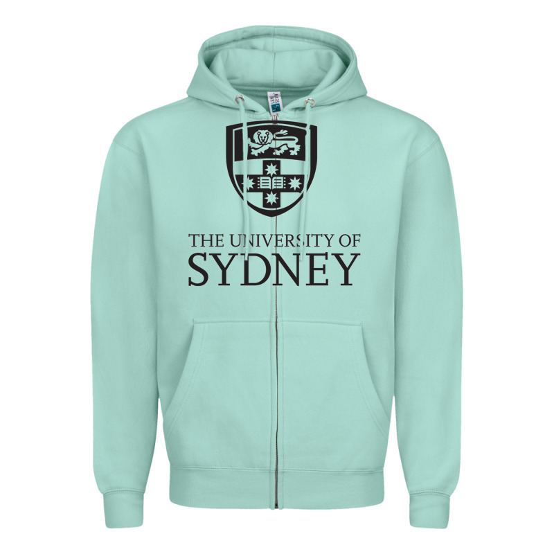 The University Of Sydney Zipper Hoodie by ArtMosaic | Teevron