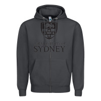 Smoke The University of Sydney Zipper Hoodie - ArtMosaic