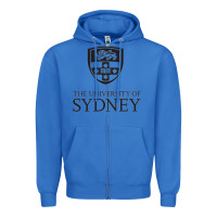 True Royal The University of Sydney Zipper Hoodie - ArtMosaic