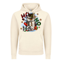 Vintage Artic ho ho ho snowman gnome Vintage Hoodie - CowGirlArtShop