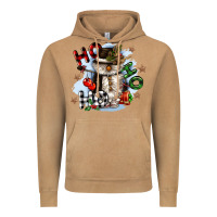 Vintage Camel ho ho ho snowman gnome Vintage Hoodie - CowGirlArtShop