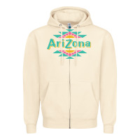 Sandshell arizona tea Zipper Hoodie - ArtMosaic