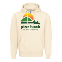 Sandshell pine knob music theatre Zipper Hoodie - ArtMosaic