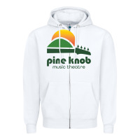 White pine knob music theatre Zipper Hoodie - ArtMosaic