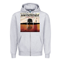 Heather Grey Switchfoot nothing is sound Zipper Hoodie - ArtMosaic