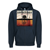 Navy Switchfoot nothing is sound Zipper Hoodie - ArtMosaic
