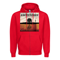 Red Switchfoot nothing is sound Zipper Hoodie - ArtMosaic
