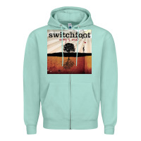 Seafoam Switchfoot nothing is sound Zipper Hoodie - ArtMosaic
