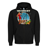 Black no doubt, rock Zipper Hoodie - ArtMosaic