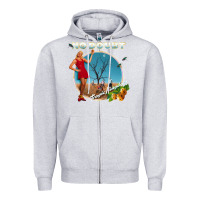 Heather Grey no doubt, rock Zipper Hoodie - ArtMosaic