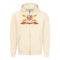 8th Field Artillery W Br   Ribbon 8th Field Artillery W Br Ribbon Zipper Hoodie | Teevron