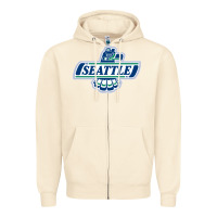 Sandshell seattle thunderbirds, Zipper Hoodie - ArtMosaic