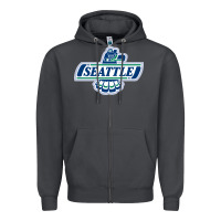 Smoke seattle thunderbirds, Zipper Hoodie - ArtMosaic