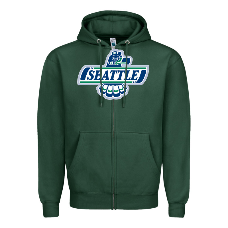 Seattle Thunderbirds, Zipper Hoodie by ArtMosaic | Teevron