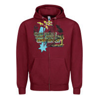 Burgundy switchfoot merch Zipper Hoodie - ArtMosaic