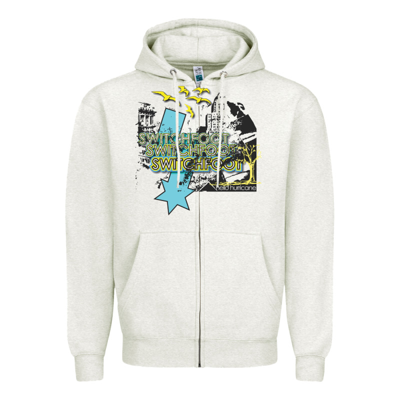 Switchfoot Merch Zipper Hoodie by ArtMosaic | Teevron