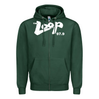 The Loop 97.9 Illinois Radio Zipper Hoodie | Teevron