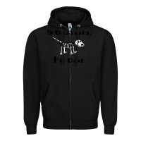 Black in dog years i'm dead t shirt Zipper Hoodie - ArtMosaic