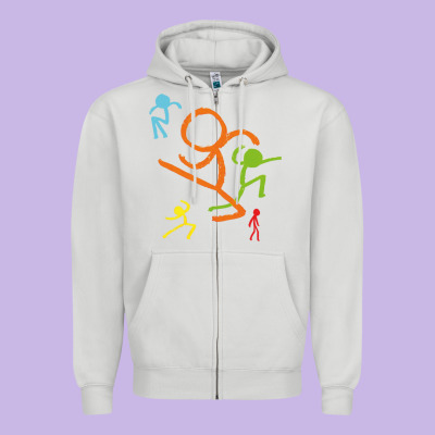Alan Becker Gaming Gift Zipper Hoodie Designed By Artmosaic