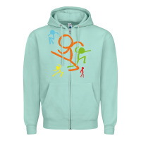 Seafoam alan becker gaming gift Zipper Hoodie - ArtMosaic