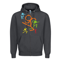 Smoke alan becker gaming gift Zipper Hoodie - ArtMosaic